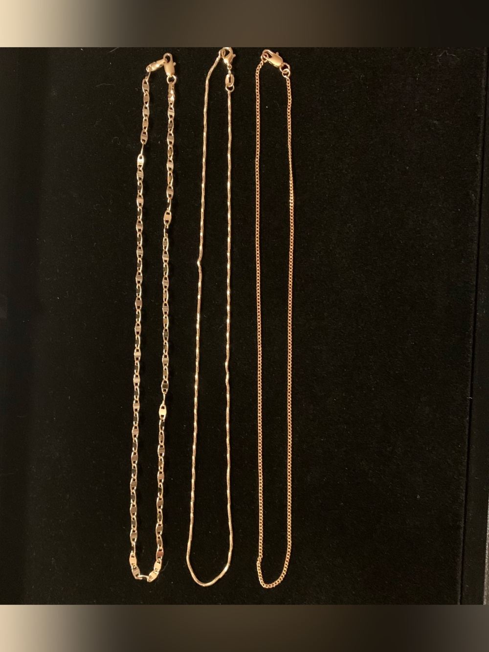 Set of 3 Pretty Bird Gold-Tone Three-Piece Layering Necklace Set of 3